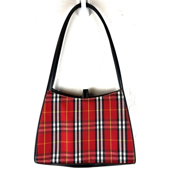 Vintage Y2K Plait Shoulder Bag Top Zip - Picture 2 of 5